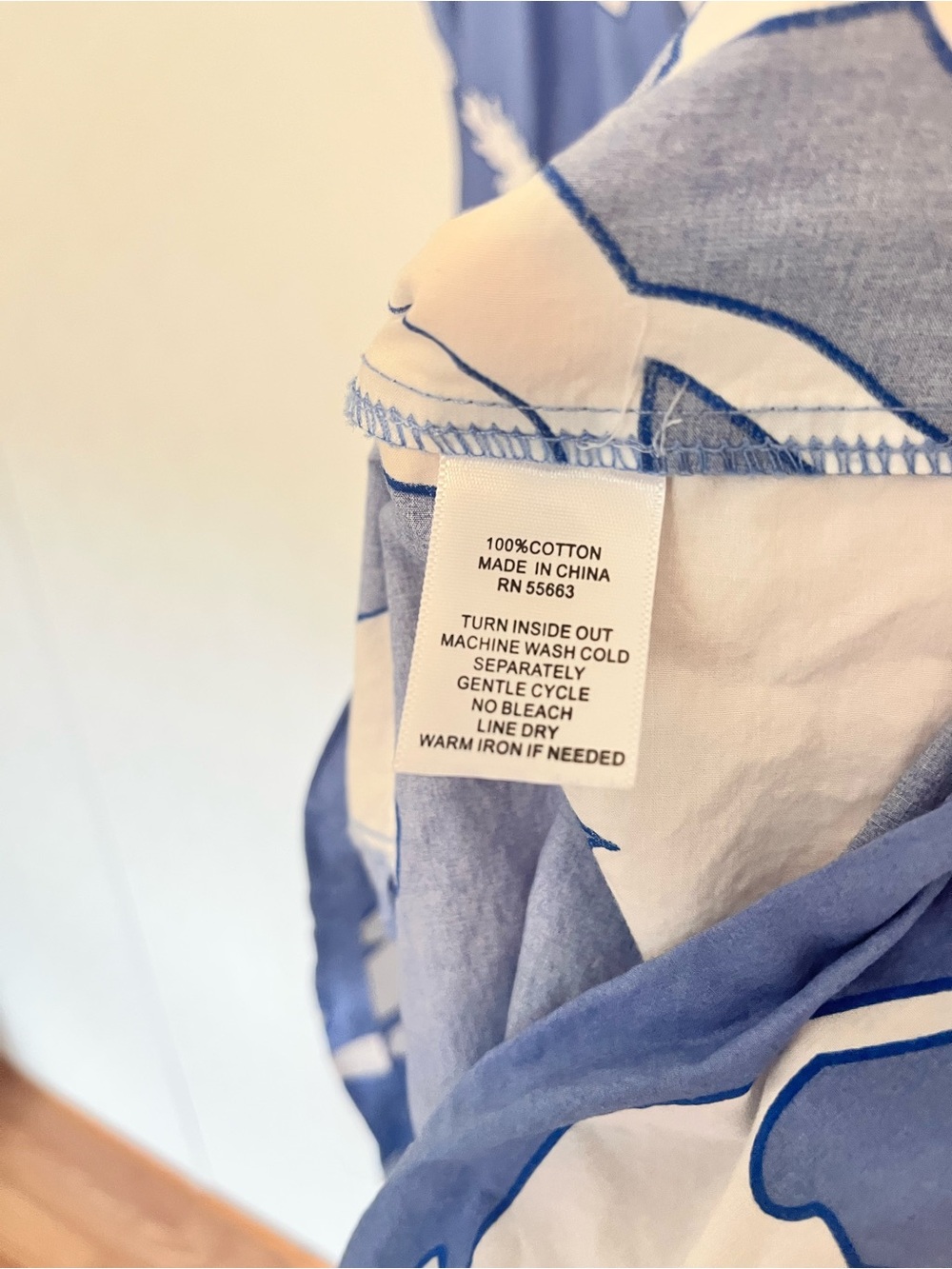 Nicole Miller blue midi dress 🦋 💙 size XL - Picture 10 of 10
